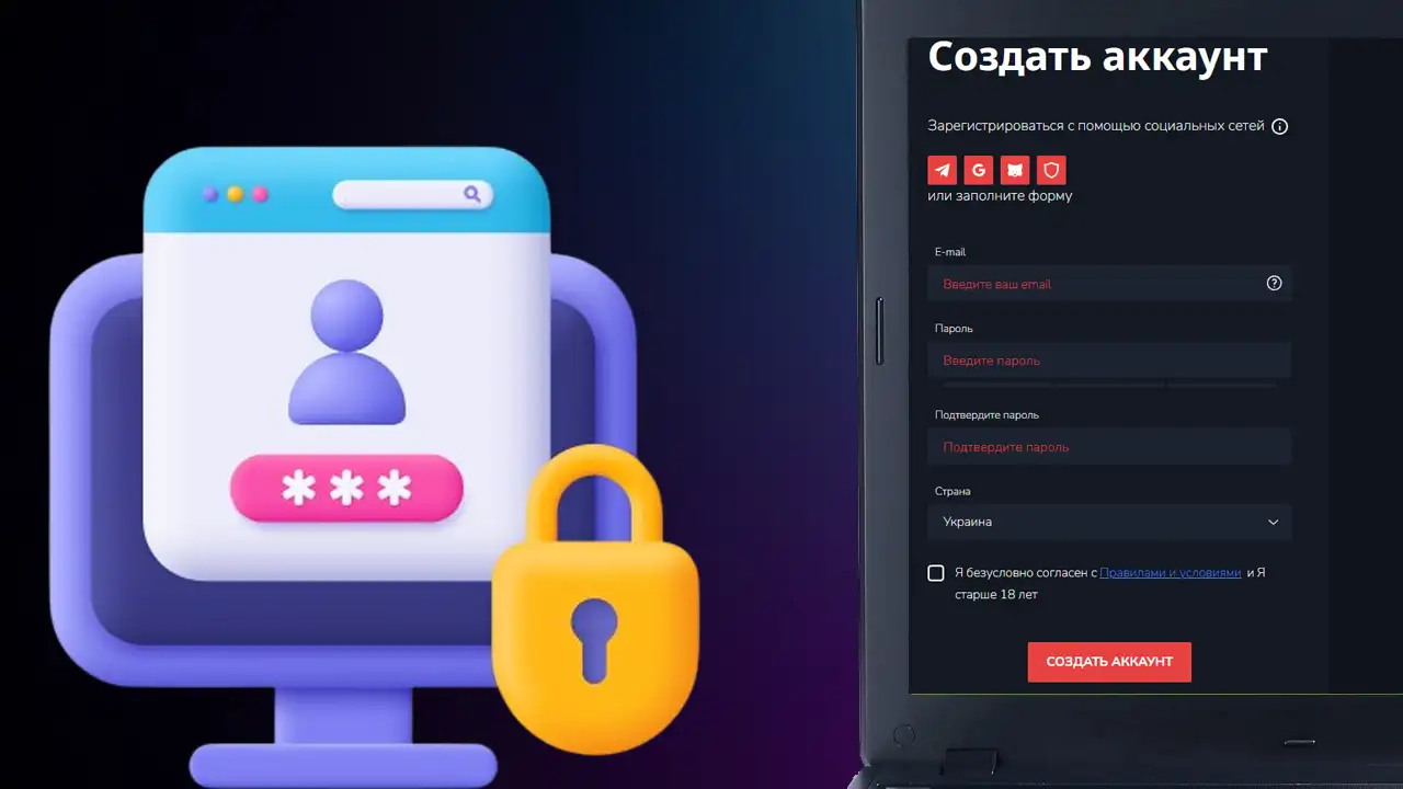 Регистрация аккаунта Bitz казино - пошаговая инструкция